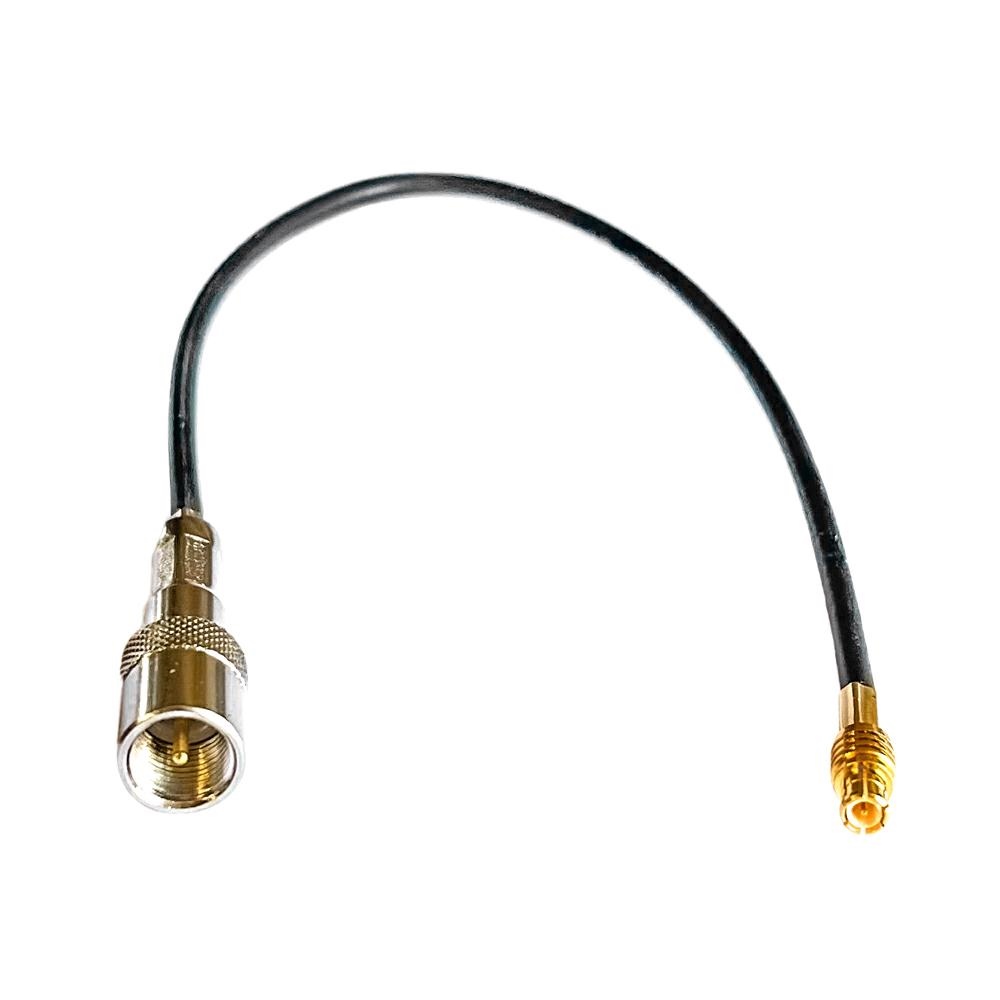 Celsus AAN2112 Adattatore Antenna Auto Da Maschio A Hirschman - Lunghezza 12 Cm - Per Montaggio Nuova Autoradio