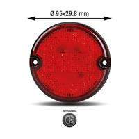 Fanalino posteriore Sx/Dx a LED diametro 95mm - Retronebbia