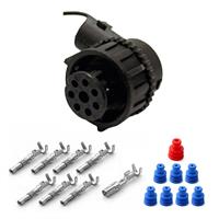 Kit connettore Delfingen 8 vie misto (7+1) - Femmina