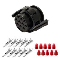 Kit connettore TYCO serie MIC circolare 10 vie - Femmina