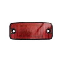 LUCE LED LATERALE RETTANGOLARE ROSSA 12-24V 1.2 MONTAGGIO A VITE